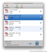 Enolsoft PDF to PowerPoint for Mac screenshot